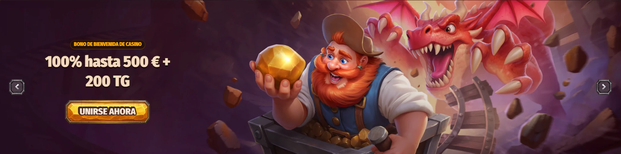 Bono de Bienvenida de Dragonia Casino